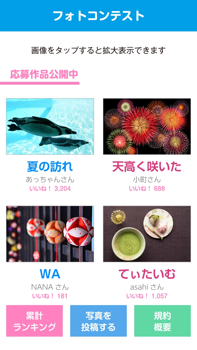フォトコンテスト