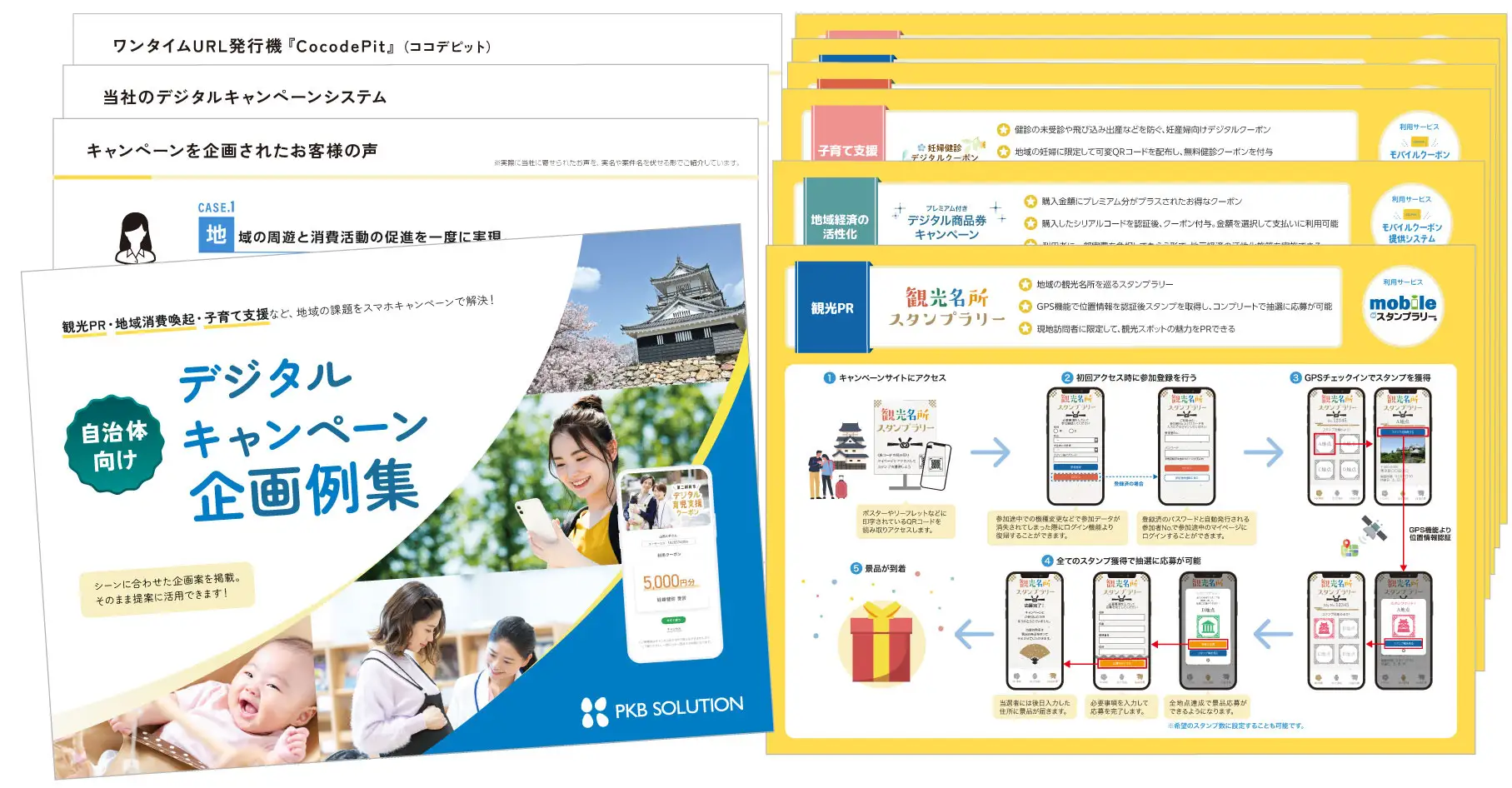 【自治体向け資料提供】観光PR・地域消費喚起・子育て支援など「地域の課題」を解決！デジタルキャンペーン企画例集