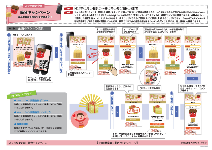 節分キャンペーン企画書