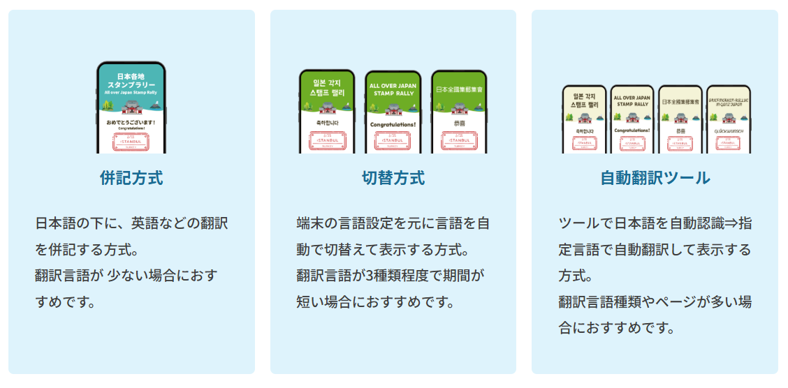 【事例あり】外国人観光客向けスタンプラリーのポイント