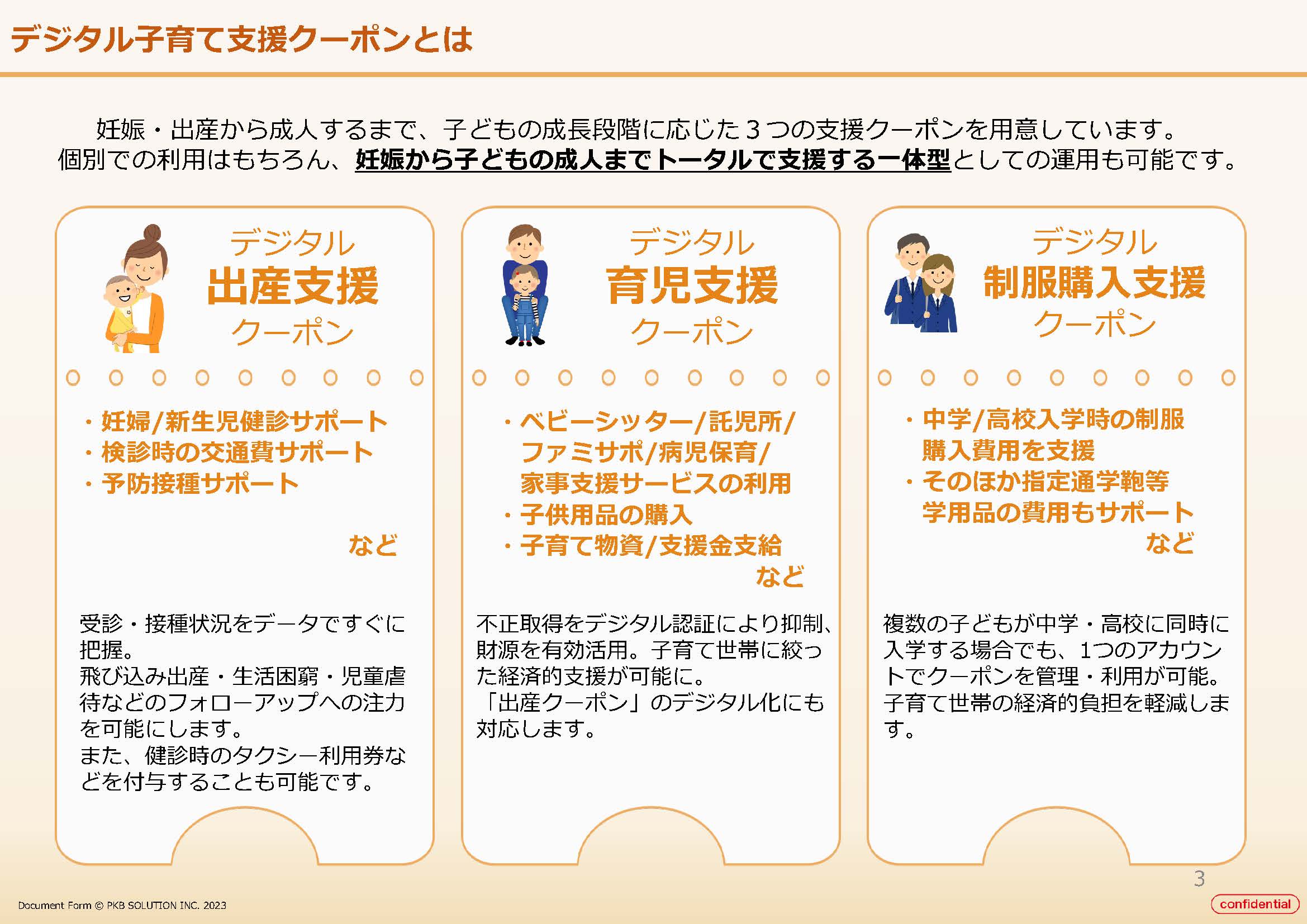 デジタル子育てクーポンご提案書イメージ2