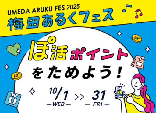 梅田あるくフェス まち巡りラリー
