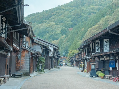 奈良井宿の景観