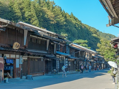 奈良井宿の景観