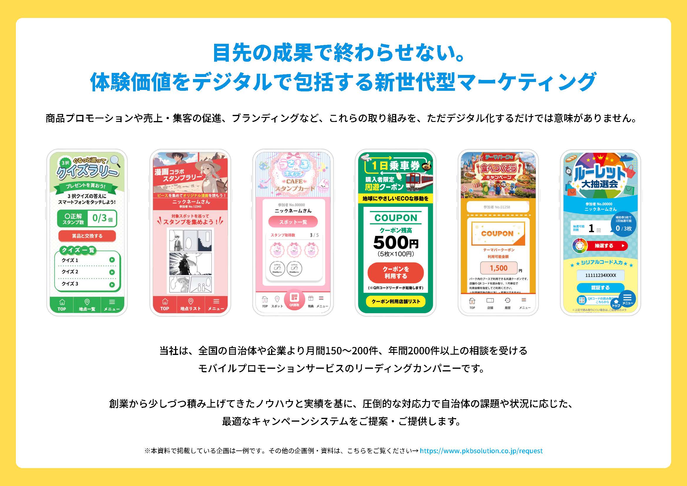 【2026年版｜メーカー・商業施設向け】 デジタルキャンペーン企画例集イメージ1