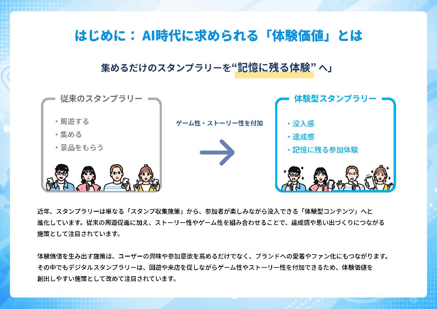 【第1弾】体験型スタンプラリー企画例集5選イメージ2